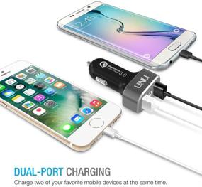 img 3 attached to 🔌 UNU Quick Charge 3.0 Car Charger: Dual USB 36W Power Charger for Samsung Galaxy, iPhone Xs Max, Xs, Xr and More Devices