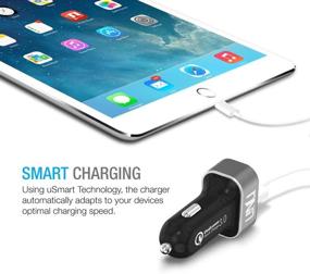 img 1 attached to 🔌 UNU Quick Charge 3.0 Car Charger: Dual USB 36W Power Charger for Samsung Galaxy, iPhone Xs Max, Xs, Xr and More Devices