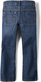 img 2 attached to 👖 Boys Bootcut Jeans for Children's Place - Boys' Clothing and Denim