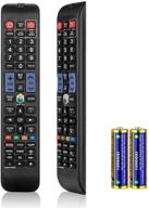 🎮 backlit universal replacement remote for samsung smart tv, samsung lcd led hdtv, and samsung 3d tv logo