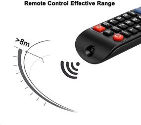 img 1 attached to 🎮 Backlit Universal Replacement Remote for Samsung Smart TV, Samsung LCD LED HDTV, and Samsung 3D TV