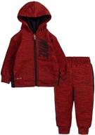 👕 nike therma hoodie heather 86g806 g9y clothing set for boys logo