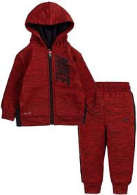 img 4 attached to 👕 Nike Therma Hoodie Heather 86G806 G9Y Clothing Set for Boys