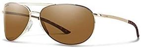 img 1 attached to 😎 Sleek and Stylish: Enhance Your Vision with Smith Serpico Slim ChromaPop Sunglasses