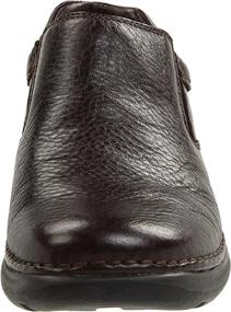 img 3 attached to Hush Puppies Lunar Slip Brown Men's Shoes for Loafers & Slip-Ons