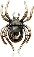 yoqucol spider zirconia crystal rhinestone logo