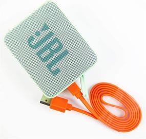 img 1 attached to Кабель для быстрой зарядки FEIYIU USB Micro для динамика и наушников JBL Flip 2/3/4 (3,3 фута - оранжевый)