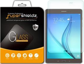 img 4 attached to Supershieldz Samsung Galaxy Tab A 9.7 Tempered Glass Screen Protector - Anti-Scratch, Bubble-Free