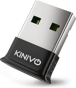 img 4 attached to 🖥️ Kinivo BTD-400 USB Bluetooth Adapter for PC - Bluetooth 4.0, Low Energy, Windows/Raspberry Pi/Linux Compatible