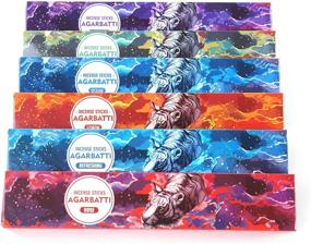 img 2 attached to Invigorating Incense Sticks Variety Pack: Ocean, Lavender, Jasmine, Lemon, Rose - Perfect for Aromatherapy, Relaxation, and Yoga Gift