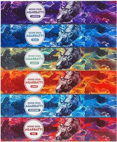 img 4 attached to Invigorating Incense Sticks Variety Pack: Ocean, Lavender, Jasmine, Lemon, Rose - Perfect for Aromatherapy, Relaxation, and Yoga Gift