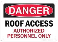 danger access authorized personnel sign logo