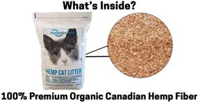img 3 attached to 🐱 HempAlta Pets Premium Organic Hemp Cat Litter: Natural, Lightweight, Odorless, Flushable & Low Dust