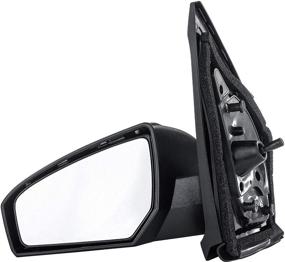 img 4 attached to 🚗 NI1320223 Nissan Altima Sedan (2013-2017) Driver Side Mirror - Unpainted Power Operated Non-Heated Replacement Mirror