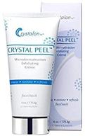 🔮 crystalon crystal peel microdermabrasion exfoliating creme 6 oz bigger size - same ingredients logo