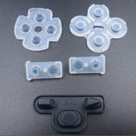 conductive silicone replacement playstation controller logo