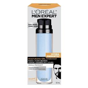 img 3 attached to 🧔 L'Oreal Paris Men Expert Hydra Energetic Beard Gel Moisturizer With Vitamin E - 1.7 Fl.oz/50ml