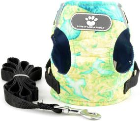 img 1 attached to SMALLLEE_LUCKY_STORE Universal Harness Tropical Adjustable
