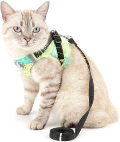 img 4 attached to SMALLLEE_LUCKY_STORE Universal Harness Tropical Adjustable
