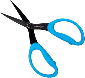 img 1 attached to ✂️ Emma Oliver's Fantastic Scissors – Serrated Blade Shears in 4, 6 & 7-1/2" Sizes – Ideal for Fabric, Cloth, Paper & More - 3 Pack Assortment