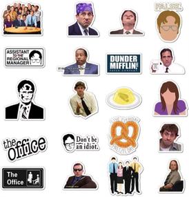 img 3 attached to 🖥️ The Office Stickers Bundle: 50-Pack Decals for Laptops, Computers, and Office - Funny Merchandise Poster Sticker Set