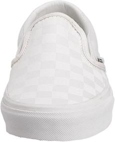 img 3 attached to Vans Unisex Classic Checkerboard Truewhite