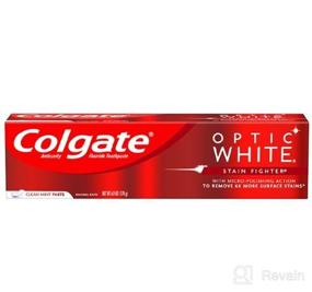 img 8 attached to 🦷 Colgate Optic White Advanced Teeth Whitening Toothpaste - Sparkling White, 3.2 Ounce (3 Pack)