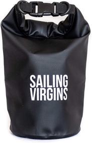 img 4 attached to 🌊 Sailing Virgins Waterproof Dry Bag: Ultimate Protection for Travel, Sailing, & Outdoor Adventures - Keep iPhone and Wallet Dry, Floats!