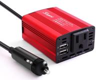 🚗 soyond 150w car power inverter charger: dc 12v to 110v ac converter with dual usb charger - efficient and reliable! logo