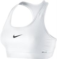 optimized for seo: nike women's victory compression sports bra logo