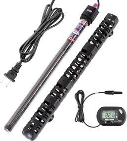 img 4 attached to High Performance Submersible Aquarium Heater with Auto Thermostat & LED Temperature Display - Ideal for Fish Tank Water