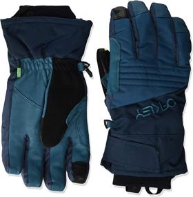 img 1 attached to Oakley Mens Snow Glove Blackout Men's Accessories in Gloves & Mittens