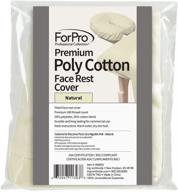 poly cotton face space cover natural logo
