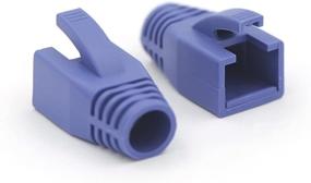 img 3 attached to Premium VCE 30 Pack Ethernet Connector Boots in Striking Blue - Ultimate Cable Protection Solution