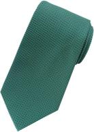 👔 handmade necktie with fashionable towergem jacquard design logo