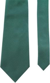 img 2 attached to 👔 Handmade Necktie with Fashionable Towergem Jacquard Design