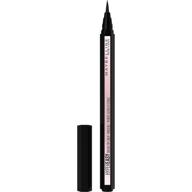 maybelline hyper easy liquid pen no-skip eyeliner: satin finish, waterproof makeup in pitch black - 0.018 fl oz logo