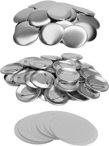 img 3 attached to 🔘 Enhance Your Crafts with Neil 2.25 Inch Metal Button Parts (500)