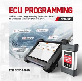 img 3 attached to 🔧 Autel MaxiCOM MK908P Advanced Automotive Diagnostic Scan Tool with J2534 ECU Programming, ECU Coding, and 30+ Service Functions - MS908P Upgraded, Including TS401 TPMS Service Tool