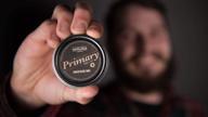 🧔 men's medium-hold moustache wax - primary moustache styling wax with all-natural ingredients - 1 oz. crushproof stainless steel tin logo