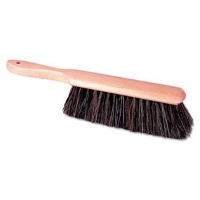 img 1 attached to 🖌️ Weiler 44004 8-inch Counter Duster, Gray Tampico Fill, Medium Brushing - Black