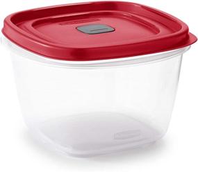 img 2 attached to 🍱 Rubbermaid 7 Cup Food Storage Container 3-Pack - Clear, Durable, and Versatile