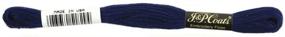 img 1 attached to 🧵 6-Strand Embroidery Floss 8.75yd, Navy Blue Dark, 24 Pack by Coats Crochet C&amp;C