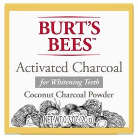 img 3 attached to 🦷 Burt's Bees Activated Coconut Charcoal Powder: Powerful Teeth Whitening in 20g