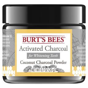 img 4 attached to 🦷 Burt's Bees Activated Coconut Charcoal Powder: Powerful Teeth Whitening in 20g