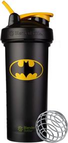 img 4 attached to 🦇 Enhance Your Workouts with the BlenderBottle Justice League Classic V2 Shaker Bottle - Batman Edition (28-Ounce)