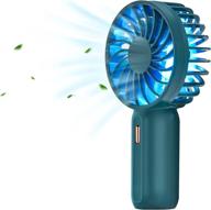 🌬️ small but mighty - handheld fan with colorful led nightlight | usb rechargeable | perfect for kids, girls, home, office, outdoor, and travel logo