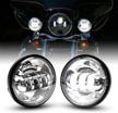 motorcycles auxiliary motorcycle projector pair（chrome） logo