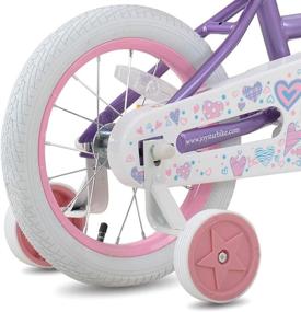 img 1 attached to 🚲 JOYSTAR Angel Girls Bike for Toddlers and Kids 2-9 Years, 12 14 16 18 Inch Kids Bike with Training Wheels &amp; Basket, 18-inch Kids Bikes with Handbrake &amp; Kickstand — Enhanced SEO