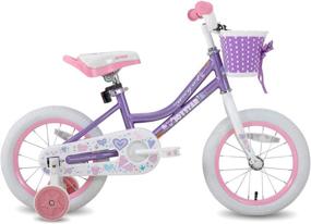 img 3 attached to 🚲 JOYSTAR Angel Girls Bike for Toddlers and Kids 2-9 Years, 12 14 16 18 Inch Kids Bike with Training Wheels &amp; Basket, 18-inch Kids Bikes with Handbrake &amp; Kickstand — Enhanced SEO